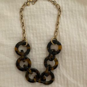 Jcrew Tortoise shell necklace
